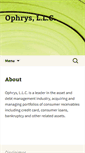 Mobile Screenshot of ophrysllc.com